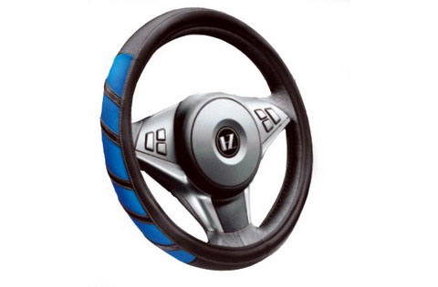 Steering wheel cover SW-025BLU